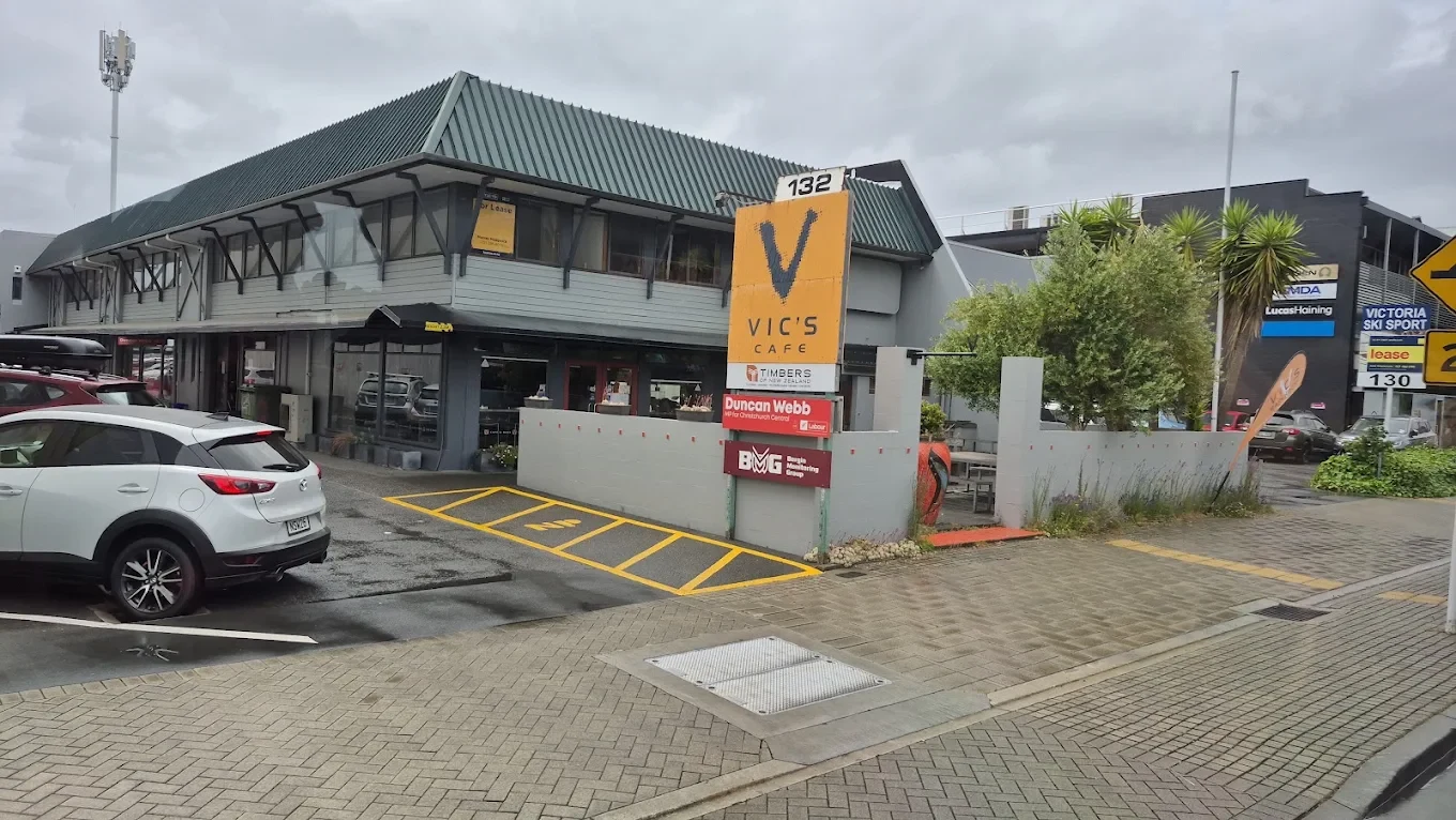 Vic's Cafe — Cafés in Christchurch