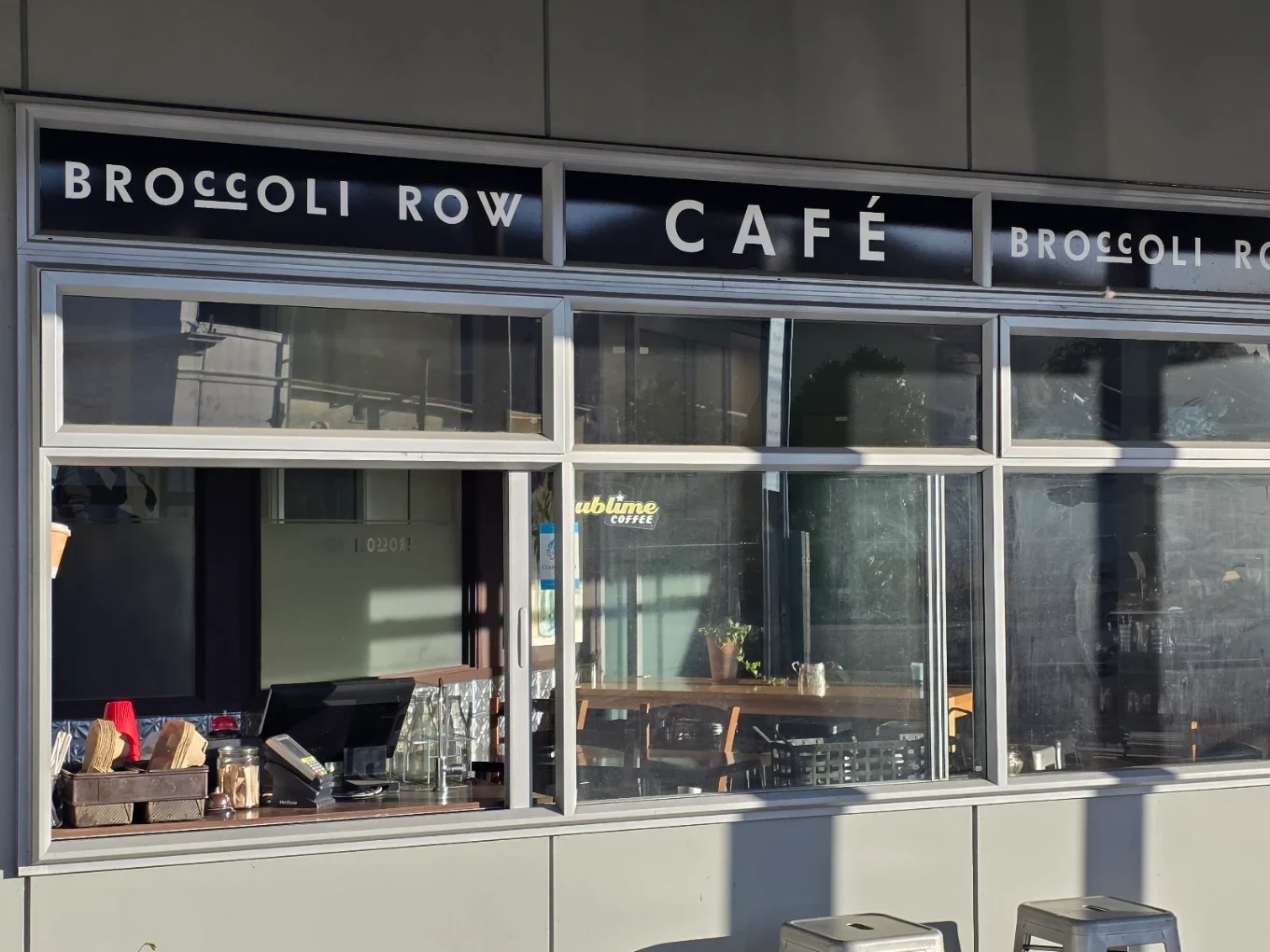 Broccoli Row Café — Cafés in Nelson